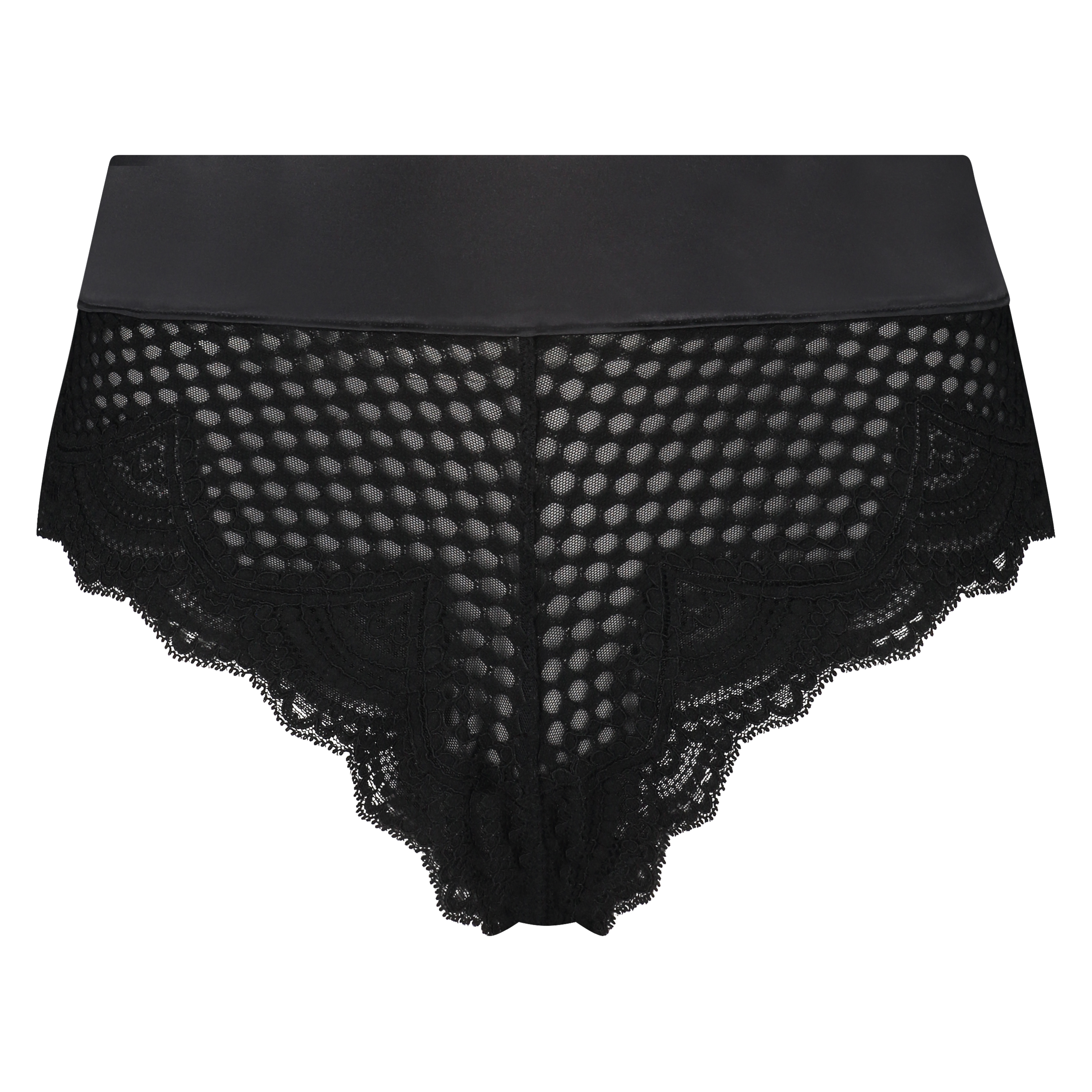 Høy brasiliansk truse Duckie, Svart, main