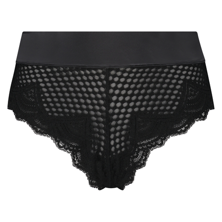 Høy brasiliansk truse Duckie, Svart