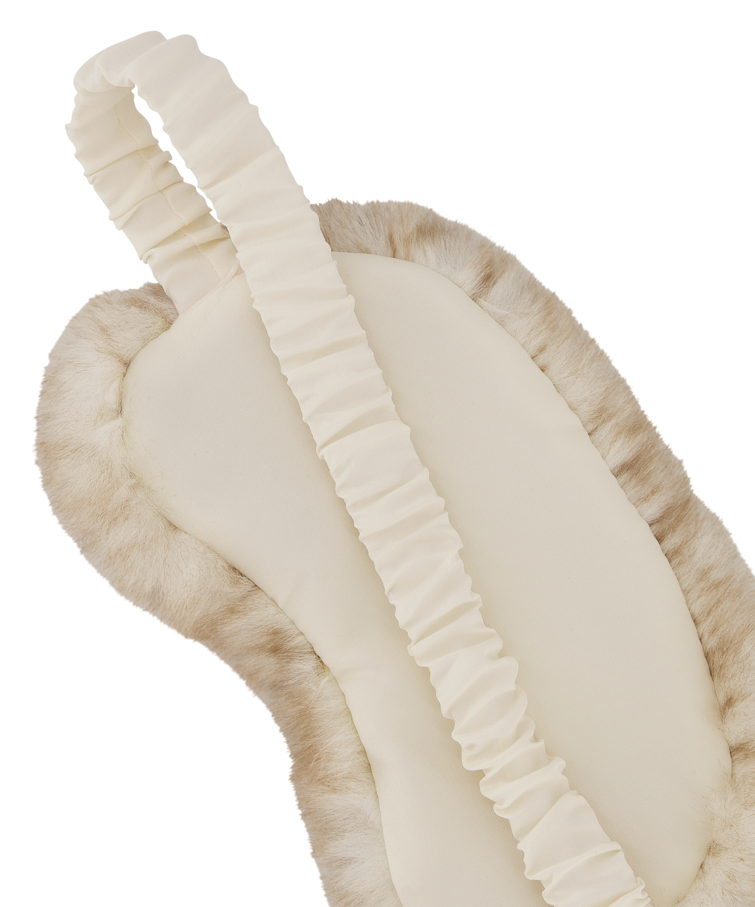 Sovemaske Fake Fur, Grå, main