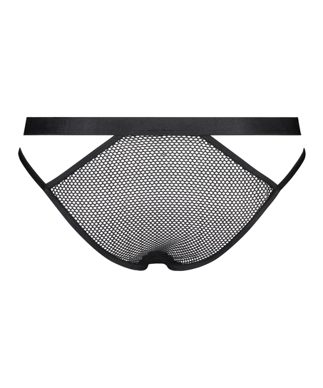 Brasiliansk truse åpent skritt Sadie, Svart