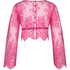 Allover Lace topp, Rosa