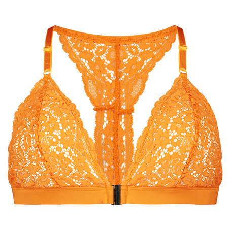 Rose polstret triangle-bralette, Oransje