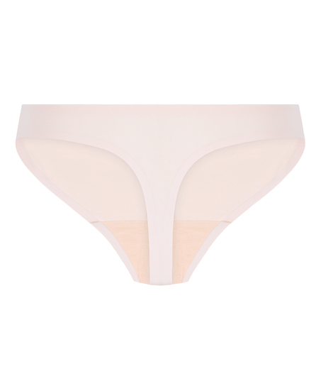 Usynlig grunnleggende thong, Beige