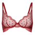 Cordelie Non-Padded Underwired Bra, R&oslash;d