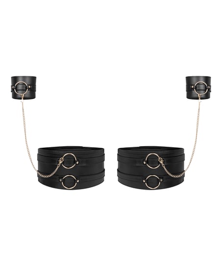 Ankel- og håndjern, Svart