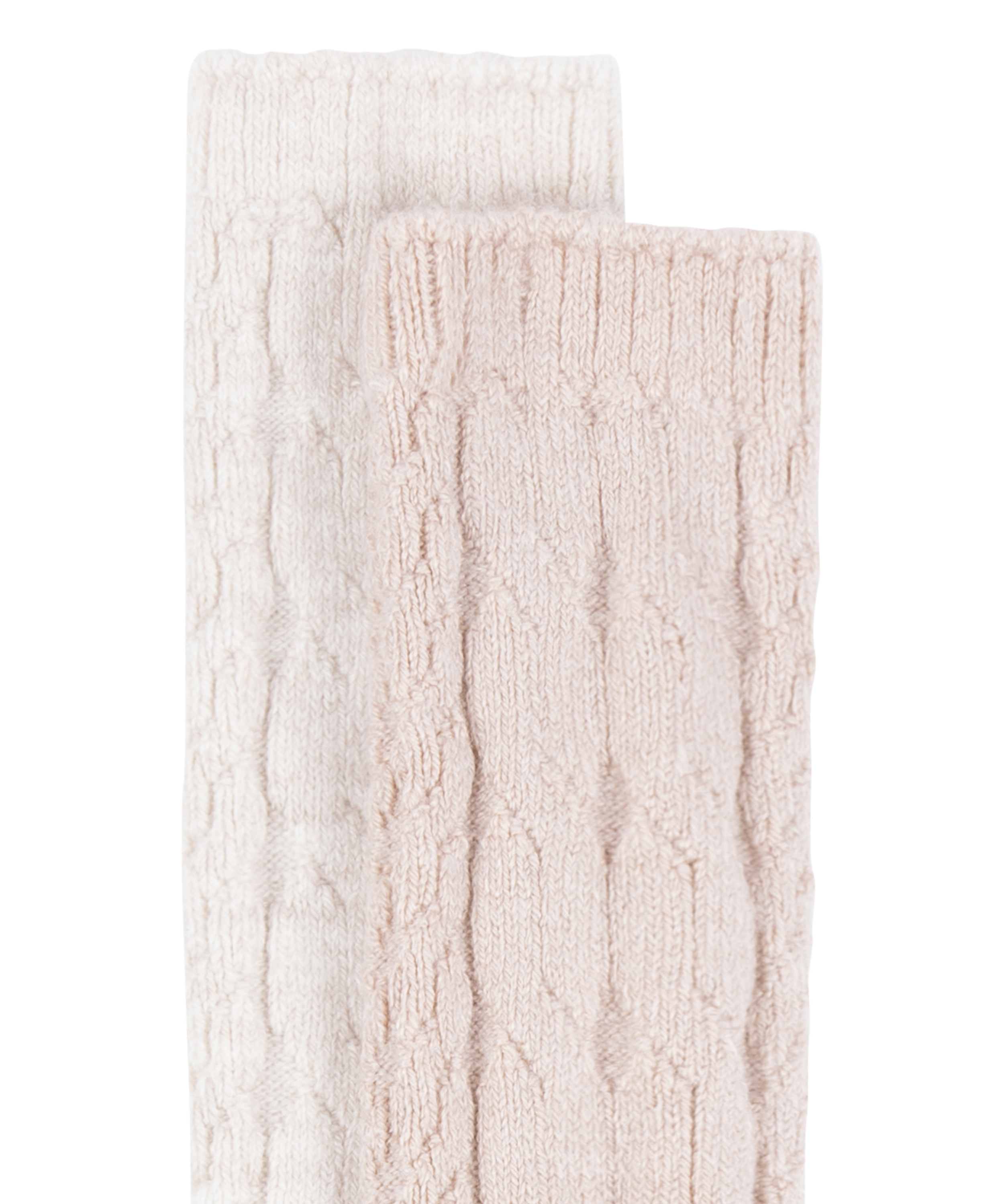 2 par lange sokker, Beige, main