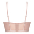 Malika longline polstret spile-BH, Rosa