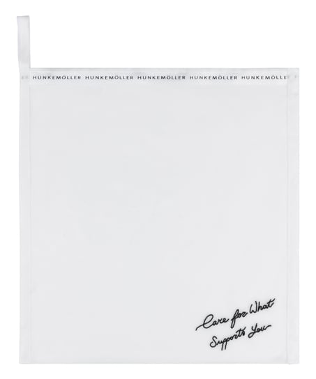 Stor vaskepose, Hvit