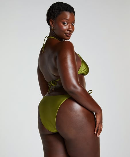 H&oslash;ykuttet Bikini Underdel Yucatan, Gr&oslash;nn