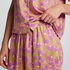 Pyjamasshorts i sateng, Rosa