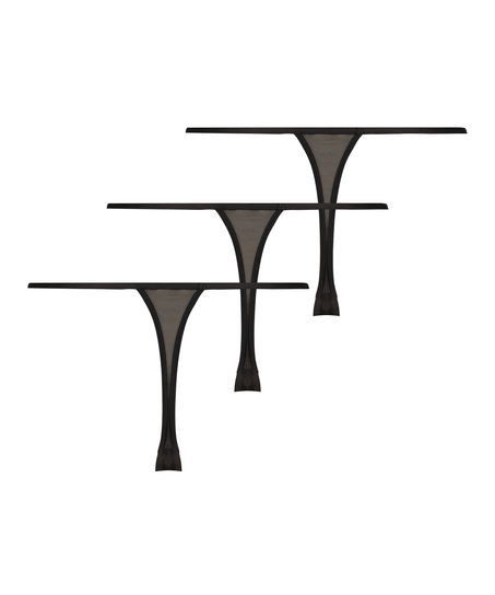 3-pakning Maxime g-streng, Svart