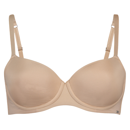 Naomi Padded Underwired Bra, Beige