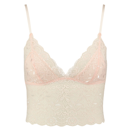 Bralette longline Fancy, Rosa