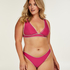 Maya høyt skåret bikinitruse, Rosa