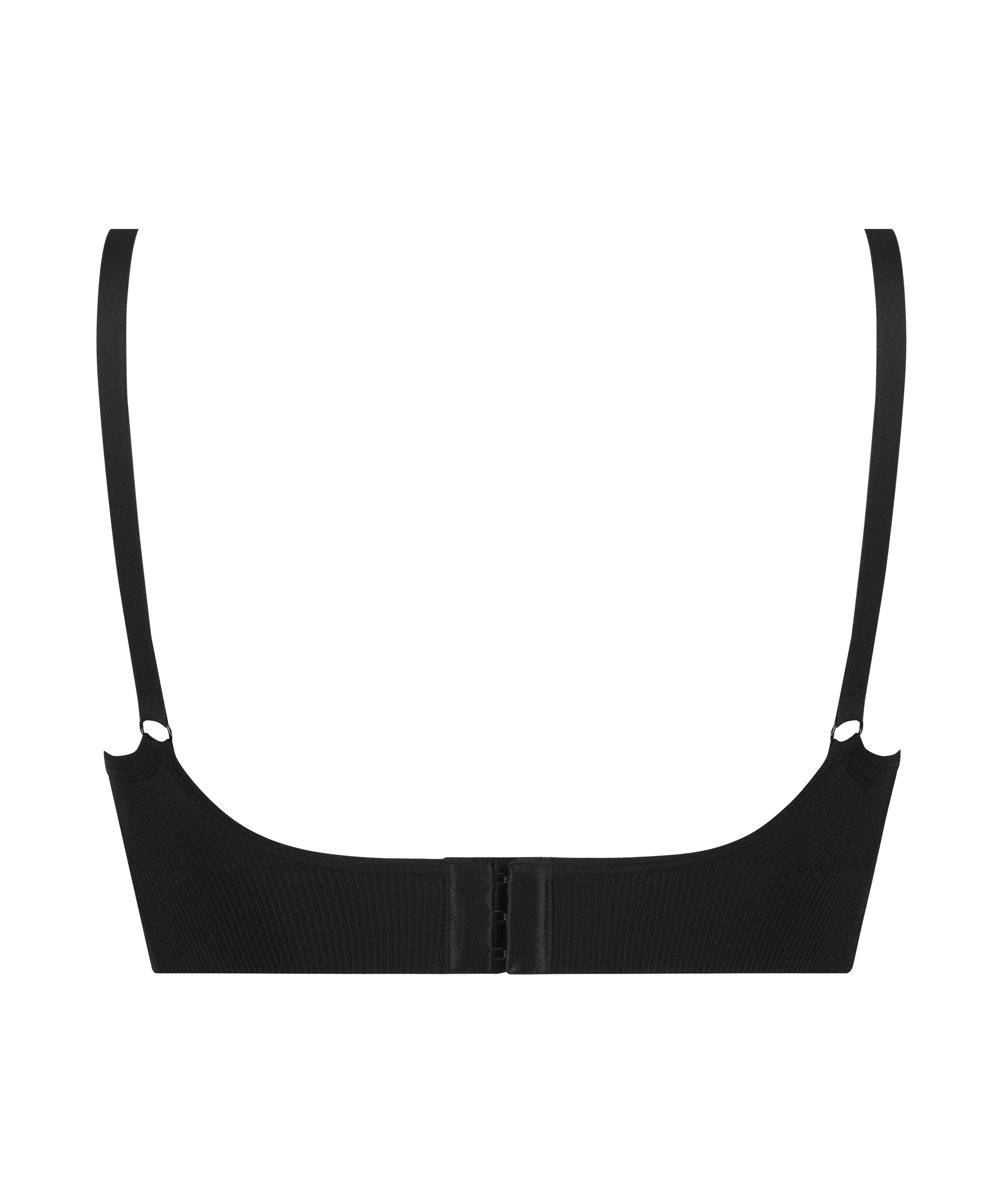 ﻿Amme-bralette, Svart, main