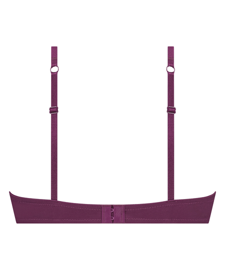 Polstret spile-BH Lace & Shine, Lilla