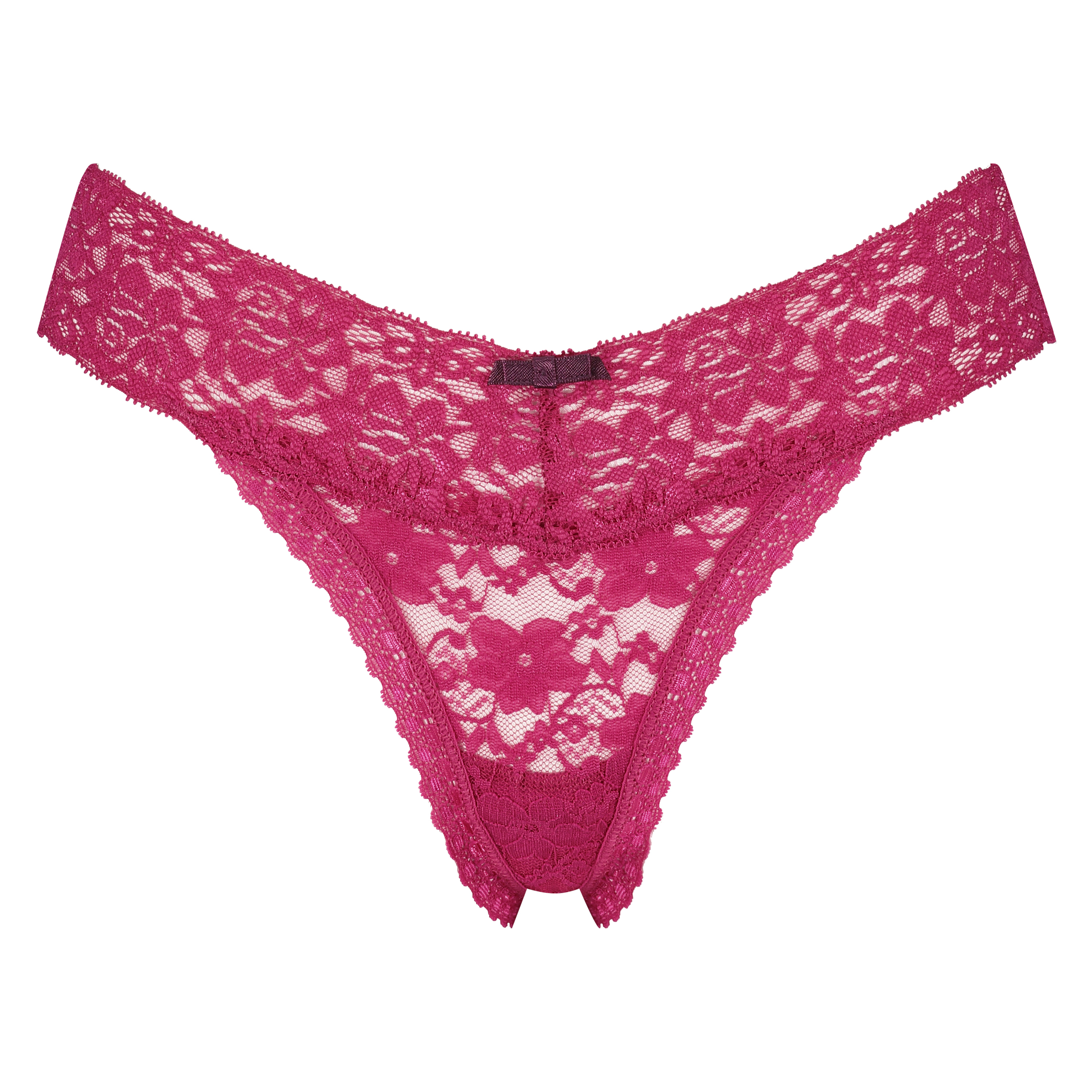 Floral lace g-streng, Rosa, main