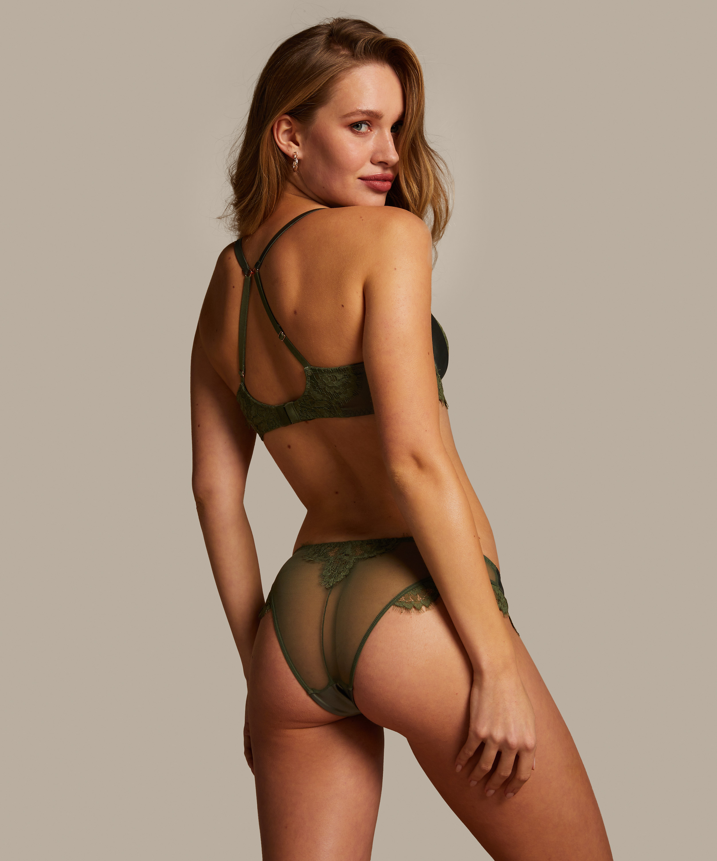 Hannako brasiliansk truse, Grønn, main