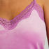 Cami-topp Velours Lace, Rosa