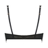 Longline upolstret BH med spiler Mila, Svart