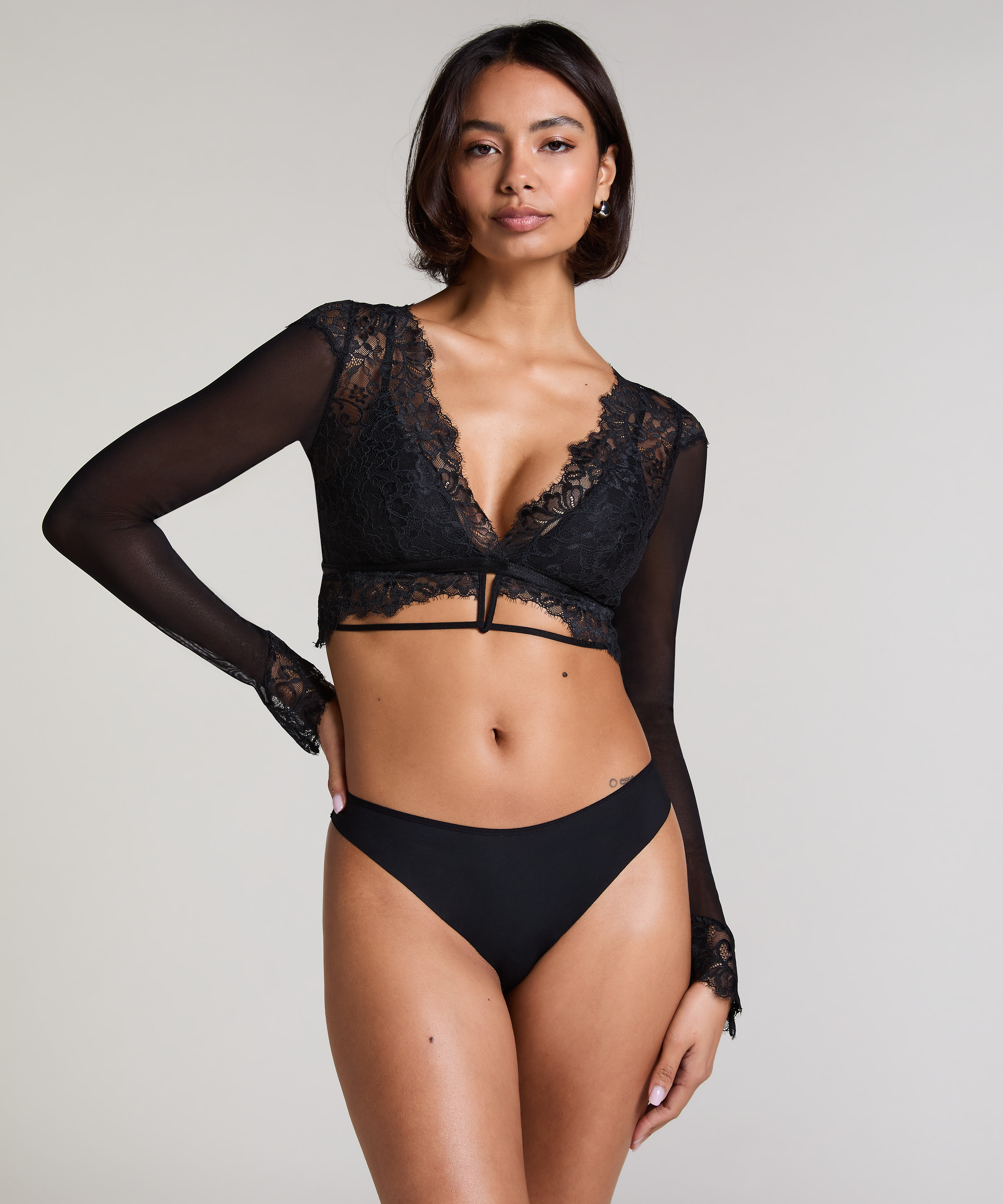 Bralette Ella, Svart, main