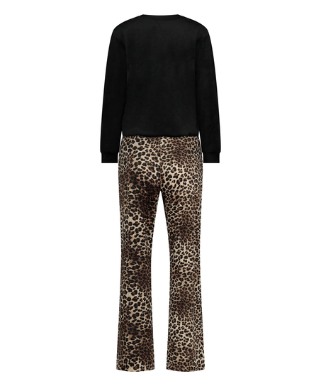 Pyjamaset with Bag, Beige