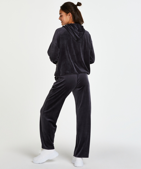 Velours pysjamasbukse, Gr&aring;