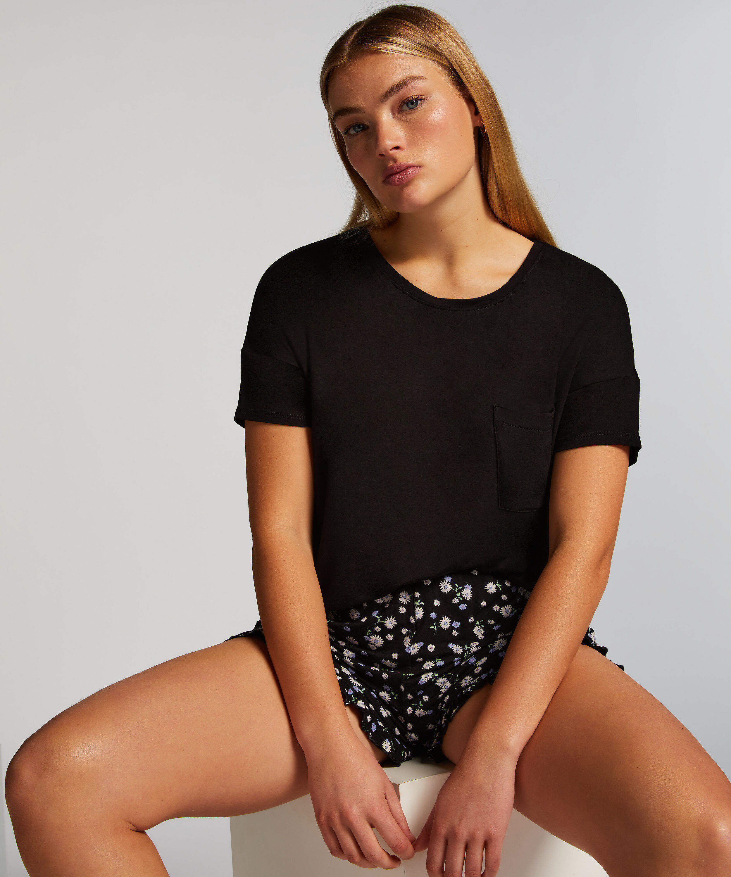 Pyjamasett, Svart