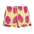 Pyjamasshorts i sateng, Gul