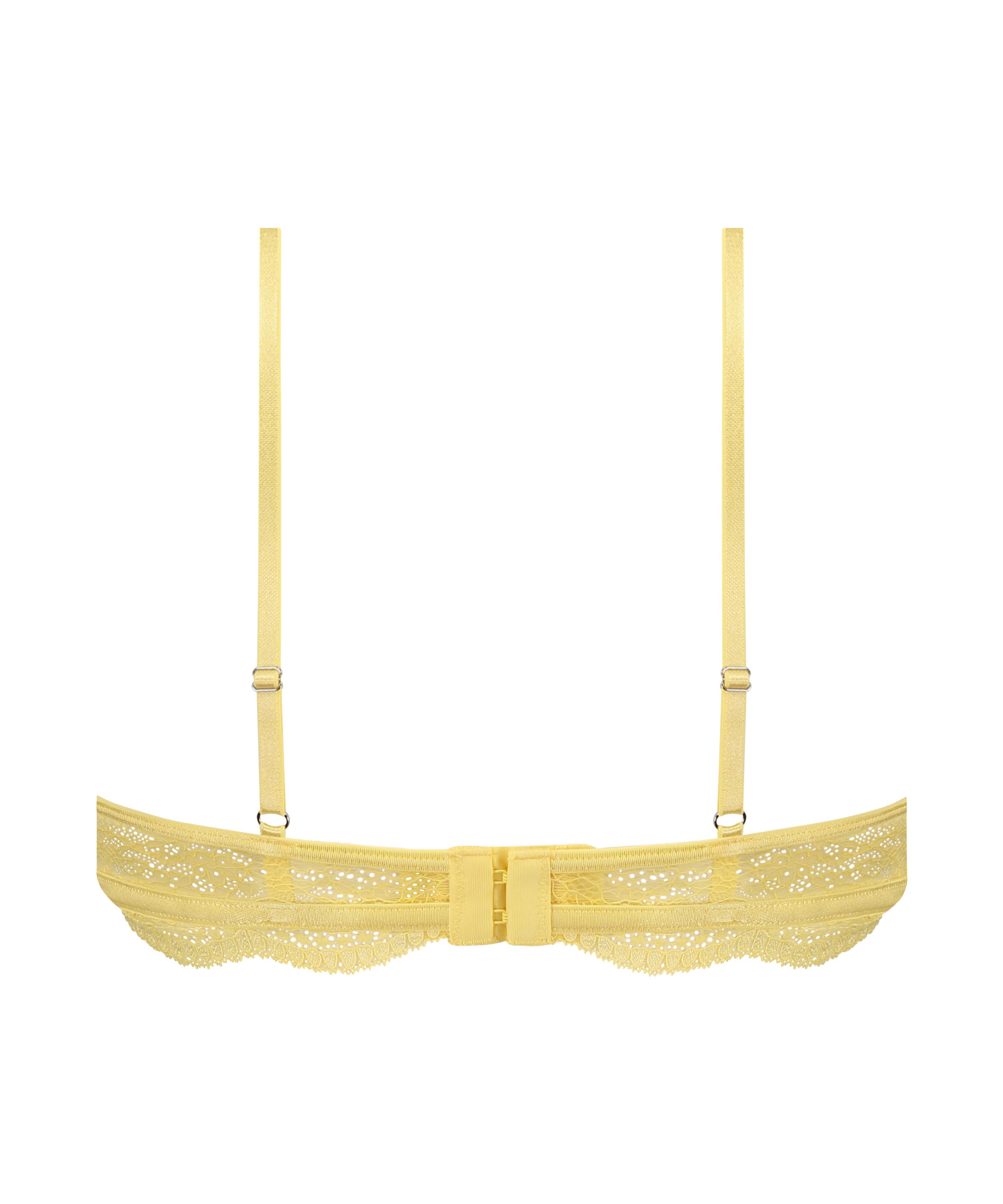 Uvattert bh med bøyle Isabelle, Gul, main