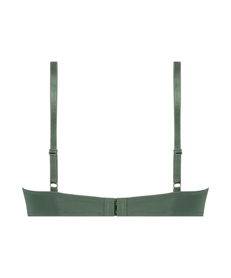 ﻿Vattert bh med bøyle Plunge, Grønn