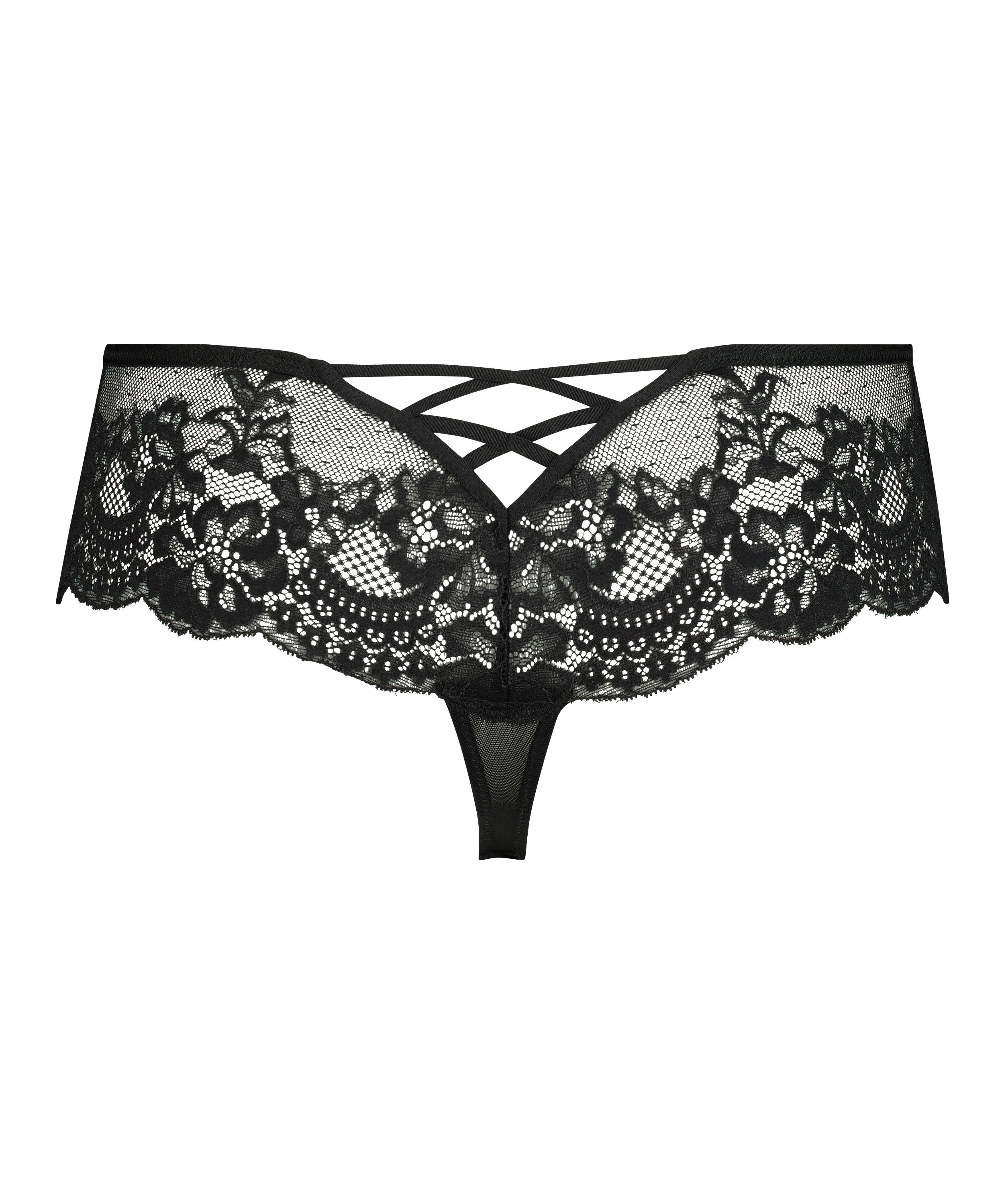 Saraya hipster-string, Svart, main