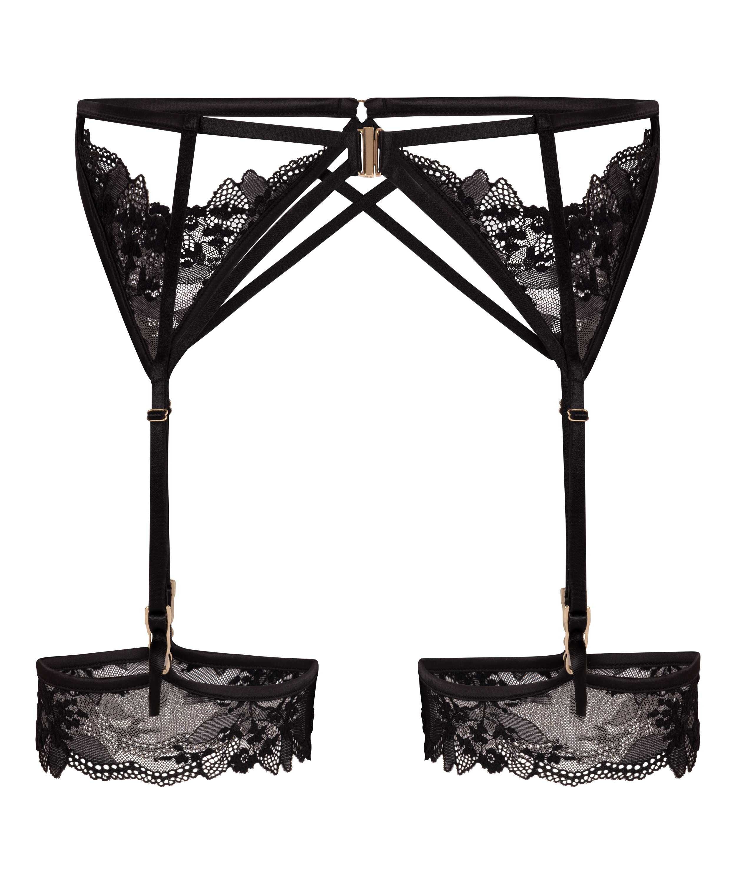 Strømpeholdere Amari, Svart, main