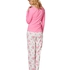 Pyama pants Dani Flower, Hvit