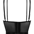 Coco Longline polstret pushup-BH med spiler, Svart