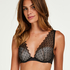 Elvie padded underwired bra, Svart