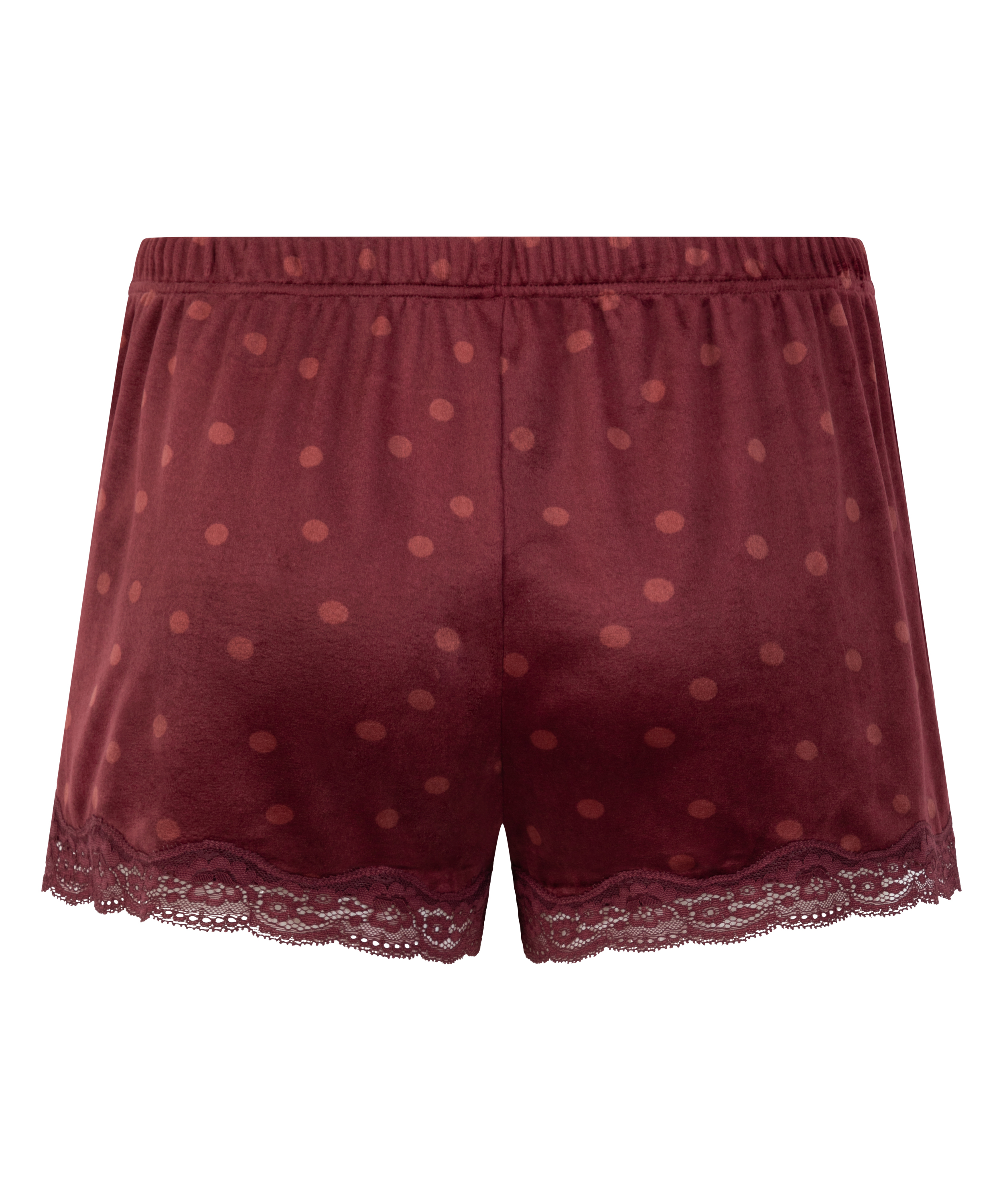 Velvet lace shorts, Lilla, main