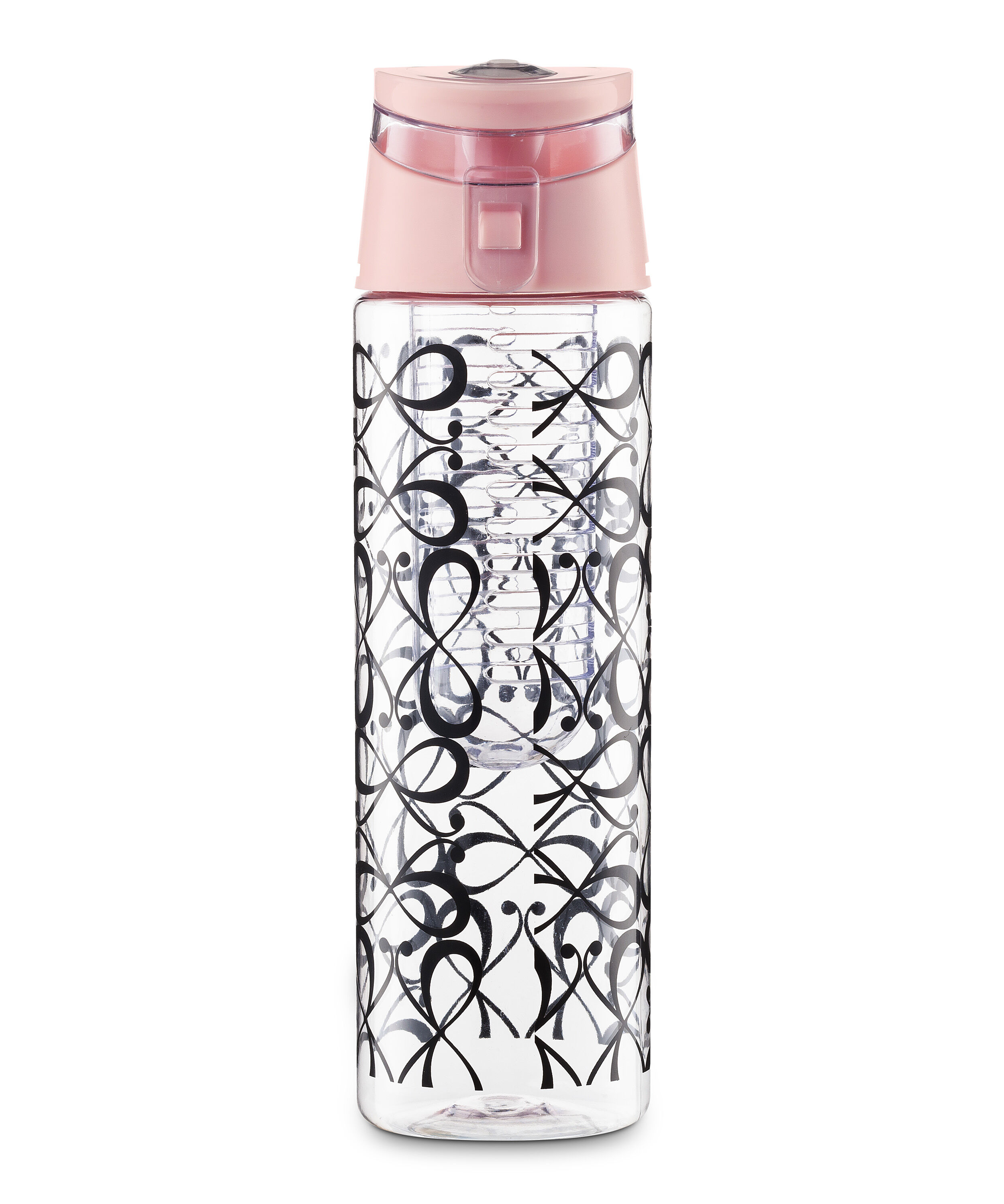 Vannflaske med varemerke, Svart