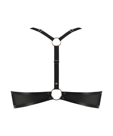 Foret pushup-BH med bøyle Faye, Svart