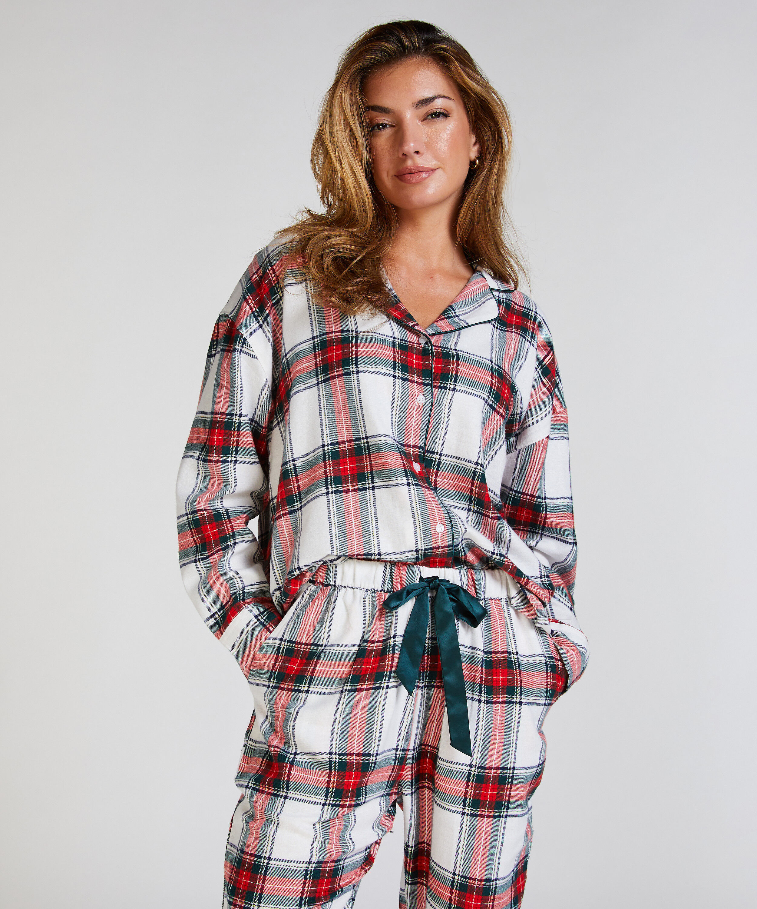 Pysjamatopp Flanell