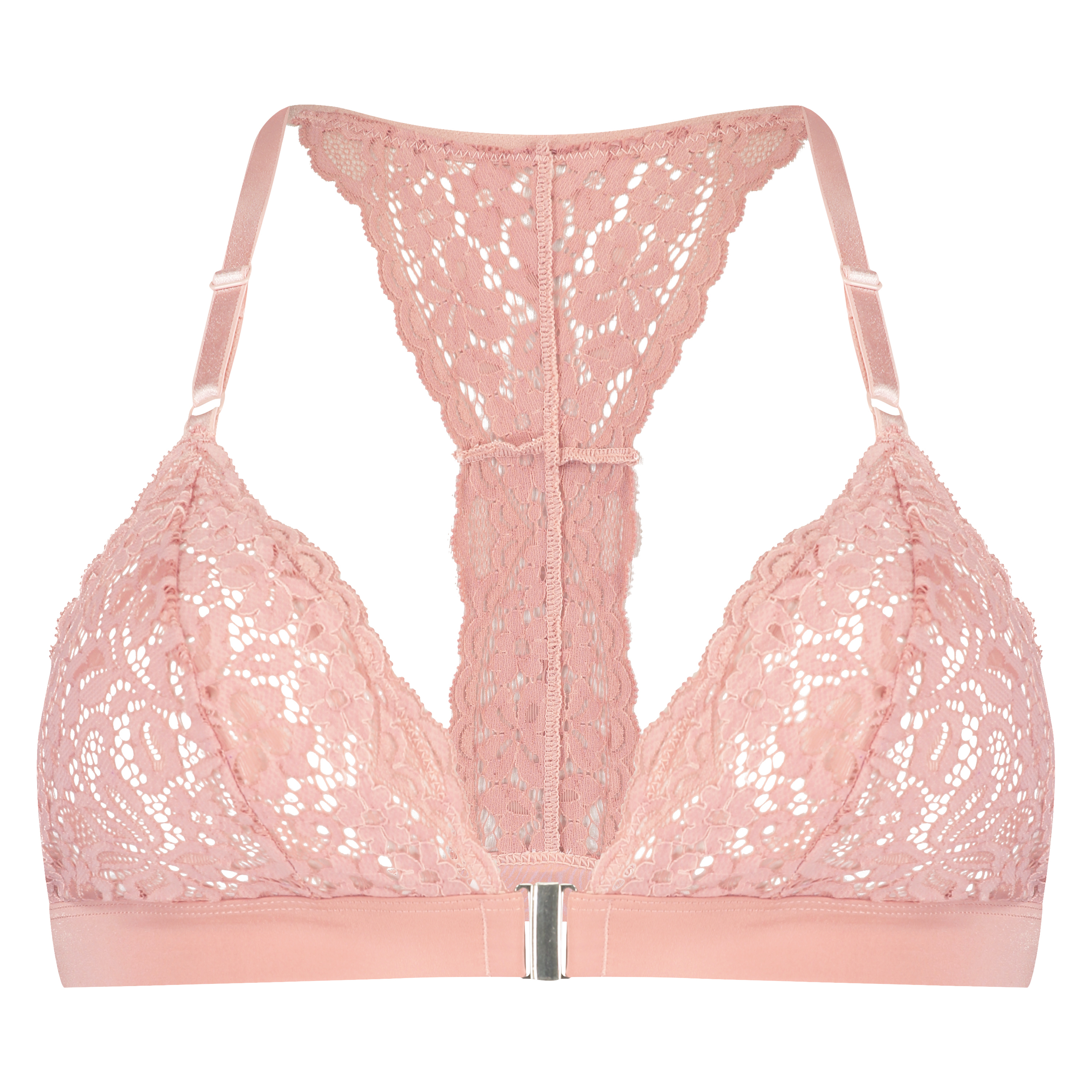 Marina foret triangel-bralette, Rosa, main