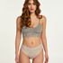 H&oslash;y g-streng Lyla, Beige