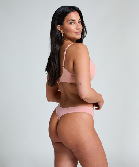 Usynlig grunnleggende thong, Rosa