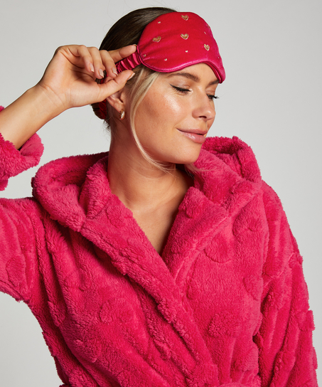 Sovemaske Velours, Rosa