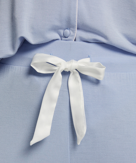 Essential bukser i jerseystoff, Blå