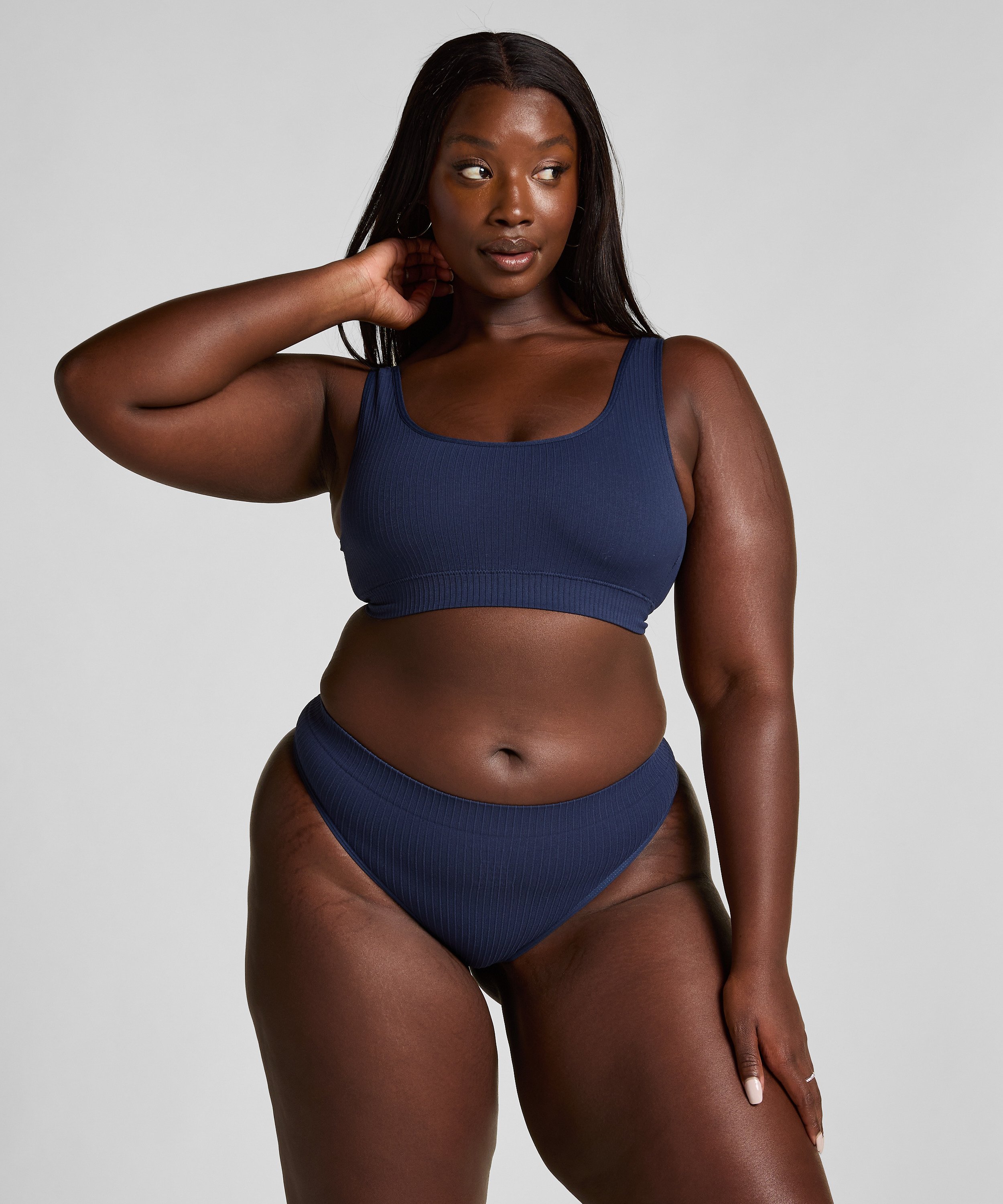 Bralette Scoop Dianne, Blå, main