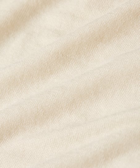 super soft båthals med kasjmir skjorte, Hvit