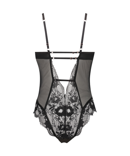 Gabrielle body med spiler, Svart