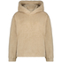 Fleece Snuggle hettegenser, Beige