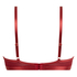 Upolstret BH med bøyle Sable, Rød